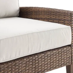 Capella Outdoor Wicker Sofa - Cream/Brown - Crosley 18 Capella Outdoor Wicker Sofa - Cream/Brown - Crosley -Crosley Sales Store GUEST 0078557c 197d 4e08 97b0 5668471b3681