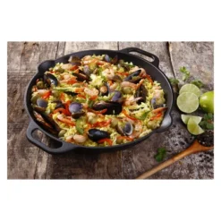 Victoria Cast Iron Paella Skillet 13" Black -Crosley Sales Store GUEST 01c5df3c eb6f 47da b7fa bdf90248dab6