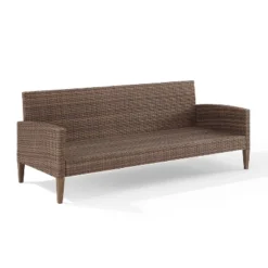 Capella Outdoor Wicker Sofa - Cream/Brown - Crosley 15 Capella Outdoor Wicker Sofa - Cream/Brown - Crosley -Crosley Sales Store GUEST 01da22a7 d451 4bbf 969c db8396392f66