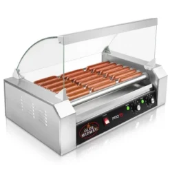 Olde Midway Electric Hot Dog Roller Grill Cooker With Glass Cover, Commercial Grade Machine 14 Olde Midway Electric Hot Dog Roller Grill Cooker With Glass Cover, Commercial Grade Machine -Crosley Sales Store GUEST 0300fc61 399e 4e5d 91e9 09ca28b906cc