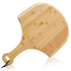 Pie Supply Bamboo Pizza Peel For Baking And Serving, Wood Paddle Cutting Board With Handle And Hanging Strap -Crosley Sales Store GUEST 043e43b9 49d1 4a04 8d5a 5f5a43f24a0a