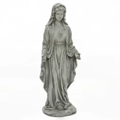 LuxenHome 30.5" H Virgin Mary Indoor Outdoor Statue Garden Statues, Gray Or Ivory 20 LuxenHome 30.5" H Virgin Mary Indoor Outdoor Statue Garden Statues, Gray Or Ivory -Crosley Sales Store GUEST 07a8d245 52a1 4fa3 a08a b9da27920161