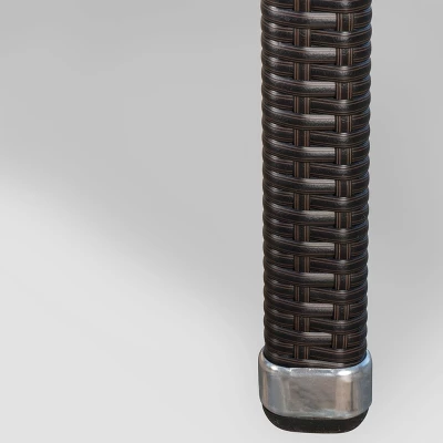 Aurora 4pk Wicker Stacking Chairs - Brown - Christopher Knight Home 2 Aurora 4pk Wicker Stacking Chairs - Brown - Christopher Knight Home - Image 2