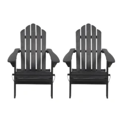 2pk Hazel Outdoor Acacia Wood Foldable Adirondack Chairs - Christopher Knight Home 19 2pk Hazel Outdoor Acacia Wood Foldable Adirondack Chairs - Christopher Knight Home -Crosley Sales Store GUEST 086ae530 8bc3 4697 9f57 610d009ee09f