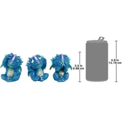 Design Toscano See, Hear, Speak No Evil Blue Meanie Baby Dragon Statues -Crosley Sales Store GUEST 08a96c72 3415 4ee7 bfdd 41f94fcd502b