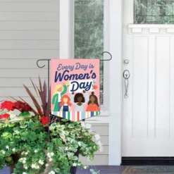 Big Dot Of Happiness Women's Day - Outdoor Home Decorations - Double-Sided Feminist Party Garden Flag - 12 X 15.25 Inches -Crosley Sales Store GUEST 0a04a039 c3ad 4cc5 b433 13210c004e92