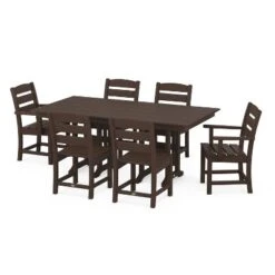 Lakeside 7pc Farmhouse Dining Set - POLYWOOD -Crosley Sales Store GUEST 0a302060 3077 4a1e 8864 8d2da426a5d5
