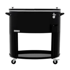 80qt Sporty Oval Rolling Patio Cooler - Permasteel -Crosley Sales Store GUEST 0b6f9c05 ce11 4736 b4f8 ccf73f608309