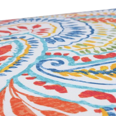 Ummi Outdoor Bench Cushion - Pillow Perfect 2 Ummi Outdoor Bench Cushion - Pillow Perfect - Image 2