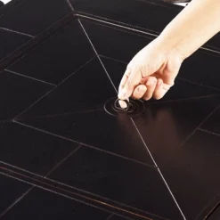 5pc Outdoor Dining Set With 42" Aluminum Square Damask Design Fire Table & Deep Seating Swivel Rocking Chairs - Oakland Living 17 5pc Outdoor Dining Set With 42" Aluminum Square Damask Design Fire Table & Deep Seating Swivel Rocking Chairs - Oakland Living -Crosley Sales Store GUEST 0c0cbc08 5d92 4cfd b2e1 e6a7210e6097