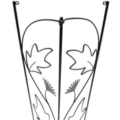 46" Tall Iron Downspout Decorative Garden Trellis Black Powder Coat Finish - Achla Designs 7 46" Tall Iron Downspout Decorative Garden Trellis Black Powder Coat Finish - Achla Designs -Crosley Sales Store GUEST 0f2a7b44 37d5 4c04 9461 e62b30e4b632