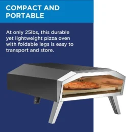 Westinghouse Gas-Powered Artisan Outdoor Pizza Oven - Stainless Steel Portable Pizza Ovens -Crosley Sales Store GUEST 0fe8504e a9e0 4637 a46c 55db57a8f26e