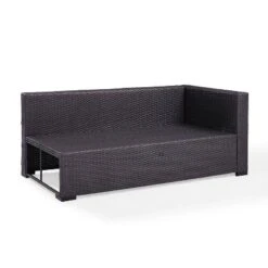 Biscayne Loveseat With Mocha Cushions Brown - Crosley -Crosley Sales Store GUEST 10338cde 775d 4650 b0e9 b592ca6c5b2e