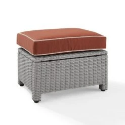 Bradenton Outdoor Wicker Ottoman - Crosley 25 Bradenton Outdoor Wicker Ottoman - Crosley -Crosley Sales Store GUEST 10a7e60f feb2 40bb 8429 d6bb700e4a35