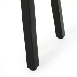 Pointe Outdoor Modern Industrial Aluminum Dining Bench - Gray/Matte Black - Christopher Knight Home -Crosley Sales Store GUEST 12737939 9594 4552 9ce2 4b3381f0a4a8