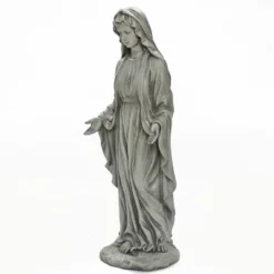 LuxenHome 30.5" H Virgin Mary Indoor Outdoor Statue Garden Statues, Gray Or Ivory 19 LuxenHome 30.5" H Virgin Mary Indoor Outdoor Statue Garden Statues, Gray Or Ivory -Crosley Sales Store GUEST 12cd4bda f649 4e1e bf67 989f2153d9e3