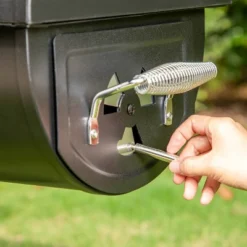 Captiva Designs E02GR016 16" Offset Charcoal Smoke - Black -Crosley Sales Store GUEST 13504ef1 cb9b 4d14 a0e5 8a63c60c8fcb