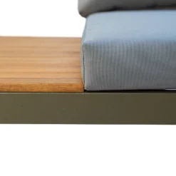 Stellar 4pc Outdoor Aluminum Sectional Set With Tables & Cushions - DUKAP -Crosley Sales Store GUEST 135ac47f 4585 4c68 a42b 68658f99037a