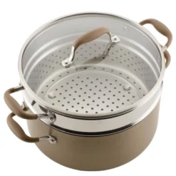 Anolon Advanced Home 8.5" Wide Stockpot With Mutlifunction Insert Bronze -Crosley Sales Store GUEST 14e29579 274b 4ae1 a3fc baf47fd53f99