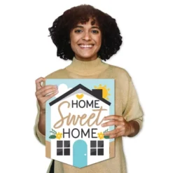 Big Dot Of Happiness Welcome Home Housewarming - Outdoor Home Decorations - Double-Sided New Sweet Home Garden Flag - 12 X 15.25 Inches -Crosley Sales Store GUEST 161d9673 745d 4e35 8a02 9f93b5529a3c