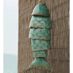 Wind & Weather Colored Porcelain Koi Fish Wind Chime -Crosley Sales Store GUEST 1860d8f1 1db5 4930 b1c5 427802864080