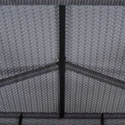 5pc Outdoor Rattan Bar Set With Stools & Cushions- Gray - WELLFOR -Crosley Sales Store GUEST 19ce5f03 8402 4bc8 b72b 3bb9e7c9311b