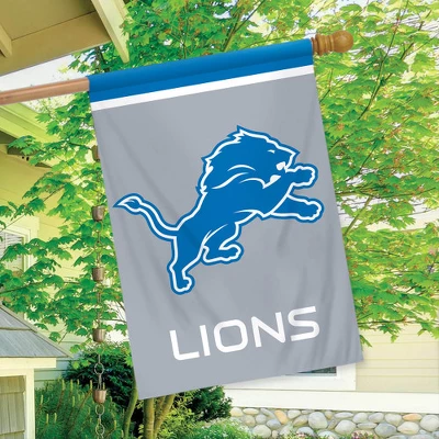 Briarwood Lane Detroit Lions House Flag NFL Licensed 28" X 40" 2 Briarwood Lane Detroit Lions House Flag NFL Licensed 28" X 40" - Image 2