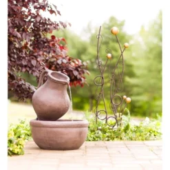 Wind & Weather Gold And Brown Abstract Metal Trellis -Crosley Sales Store GUEST 1bb2e637 6952 4504 9f12 a1112544b3b7