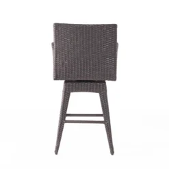 Braxton Wicker Swivel Patio Bar Stool With Cushion - Multi-Brown - Christopher Knight Home -Crosley Sales Store GUEST 1d126972 bf70 40a6 a8a0 ab7513aef3bb