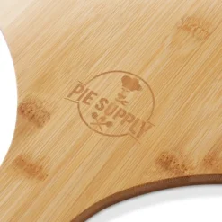 Pie Supply Bamboo Pizza Peel For Baking And Serving, Wood Paddle Cutting Board With Handle And Hanging Strap -Crosley Sales Store GUEST 1ed81d3c 5465 4573 9364 4519afc7b57f
