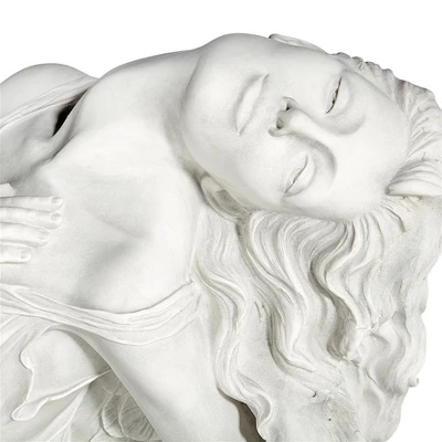 Design Toscano Ascending Angel Sculpture - Medium, Off-White 5 Design Toscano Ascending Angel Sculpture - Medium, Off-White - Image 5