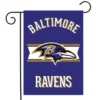 Briarwood Lane Retro Baltimore Ravens Garden Flag NFL Double-Sided 18" X 12.5"