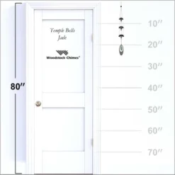 Woodstock Wind Chimes Signature Collection, Woodstock Temple Bells, Jade, 25'' Wind Bell TB3JAS -Crosley Sales Store GUEST 22c367a0 07cf 41c2 abfb bf5d14114f56