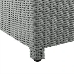 Bradenton 5pc Wicker Conversation Set With Fire Table - Gray - Crosley -Crosley Sales Store GUEST 22f4dae0 68c4 4ae1 9707 252cddb473de 1