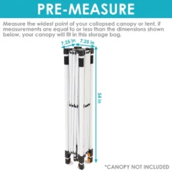 Sunnydaze Decor Sunnydaze Standard Pop-Up Canopy 120D Polyester Carrying Bag - Black 11 Sunnydaze Decor Sunnydaze Standard Pop-Up Canopy 120D Polyester Carrying Bag - Black -Crosley Sales Store GUEST 234f3257 504e 43c3 bbce 7b9a92aad019