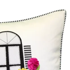 28" X 14" Dimensional Flowers Home Decorative Patio Throw Pillow - Edie@Home 8 28" X 14" Dimensional Flowers Home Decorative Patio Throw Pillow - Edie@Home -Crosley Sales Store GUEST 242cefc2 41e8 43ab a42c 07d834ad528c