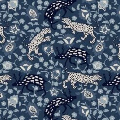 Leopard Outdoor Throw Pillow Blue - Skyline Furniture -Crosley Sales Store GUEST 2469c8ca a74a 4a77 8e14 74bfa06cca35