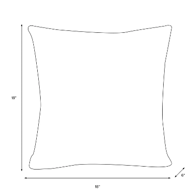 18" X 18" Outdoor Decorative Throw Pillow Leopard Mustard/Plum - Skyline Furniture 4 18" X 18" Outdoor Decorative Throw Pillow Leopard Mustard/Plum - Skyline Furniture - Image 4