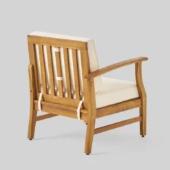 Driscoll 7pc Acacia Wood Chat Set With Fire Pit - Teak/Cream/Brown - Christopher Knight Home 8 Driscoll 7pc Acacia Wood Chat Set With Fire Pit - Teak/Cream/Brown - Christopher Knight Home -Crosley Sales Store GUEST 25bed994 ae7d 4a78 bbb2 8e9e5b980c00