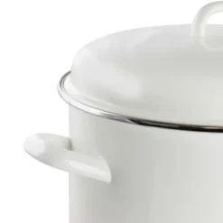 Martha Stewart Enamel On Steel 16 Quart Lobster Pot In Cream -Crosley Sales Store GUEST 26a14c0c 4c4e 41e7 9984 3d61d2d20974