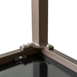 3pc Outdoor Five Position Adjustable Aluminum Curved Lounge Set Brown - Crestlive Products -Crosley Sales Store GUEST 28b253f5 5970 4f2e 81ae b6589c2e0f3a