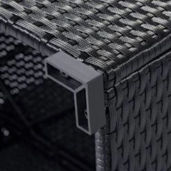 6pc Wicker Patio Conversation Set With Cushions - Black/Gray - GODEER 35 6pc Wicker Patio Conversation Set With Cushions - Black/Gray - GODEER -Crosley Sales Store GUEST 2a6c75b8 963b 4c07 b2fa 9fa4d86634ce