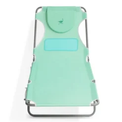 Ostrich Chaise Lounge Outdoor Lightweight Folding Adjustable Reclining Beach Chair For Tanning Pool Lake Patio Lawn Camping, Teal (2 Pack) -Crosley Sales Store GUEST 2aeceec8 7cf6 481d 8139 5c1811cd0540