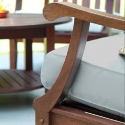 Sopra 5pc Wood Patio Chat Set - Cambridge Casual -Crosley Sales Store GUEST 2ba56014 bdca 41df a79b a9b80d4a8fa7