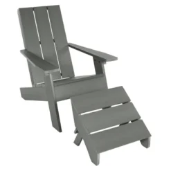 Italica 2pc Modern Adirondack Chair And Folding Ottoman - Highwood 11 Italica 2pc Modern Adirondack Chair And Folding Ottoman - Highwood -Crosley Sales Store GUEST 2ca6d951 7e87 4882 86e7 d4aa12f24384