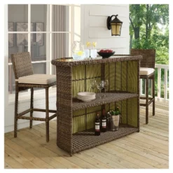 Bradenton Outdoor Wicker Bar - Crosley -Crosley Sales Store GUEST 2cc7b1e9 f2ac 4d3e bd26 44187073d2a6