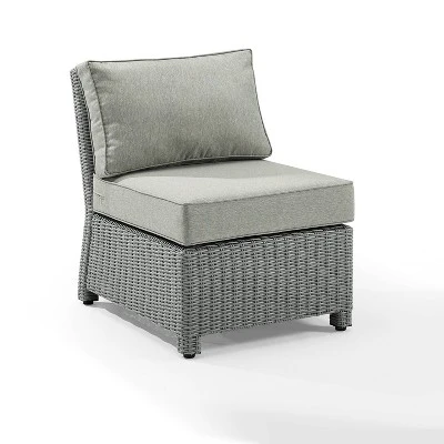 Bradenton Outdoor Sectional Center Chair- Crosley 1 Bradenton Outdoor Sectional Center Chair- Crosley