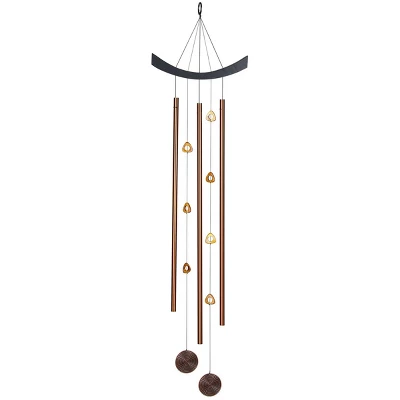 Woodstock Wind Chimes For Outside, Garden Décor, Outdoor & Patio Décor, 40", Feng Shui Chime Wind Chimes 8 Woodstock Wind Chimes For Outside, Garden Décor, Outdoor & Patio Décor, 40", Feng Shui Chime Wind Chimes - Image 8