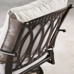 5pc Set With 48" Rectangular Outdoor Aluminum Fire Table & Four Swivel Rocking Chairs & Wind Blocker Lid - Oakland Living 23 5pc Set With 48" Rectangular Outdoor Aluminum Fire Table & Four Swivel Rocking Chairs & Wind Blocker Lid - Oakland Living -Crosley Sales Store GUEST 2ed06abf bd24 461b 96f2 48f5334ef0ce