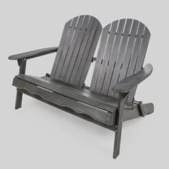 Malibu Acacia Wood Patio Adirondack Loveseat - Christopher Knight Home 9 Malibu Acacia Wood Patio Adirondack Loveseat - Christopher Knight Home -Crosley Sales Store GUEST 33489a60 d01d 4bb0 8db1 7a0e33b388f5